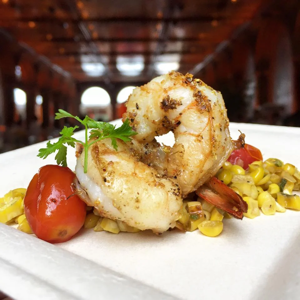 Fennel Pollen Dusted Shrimp