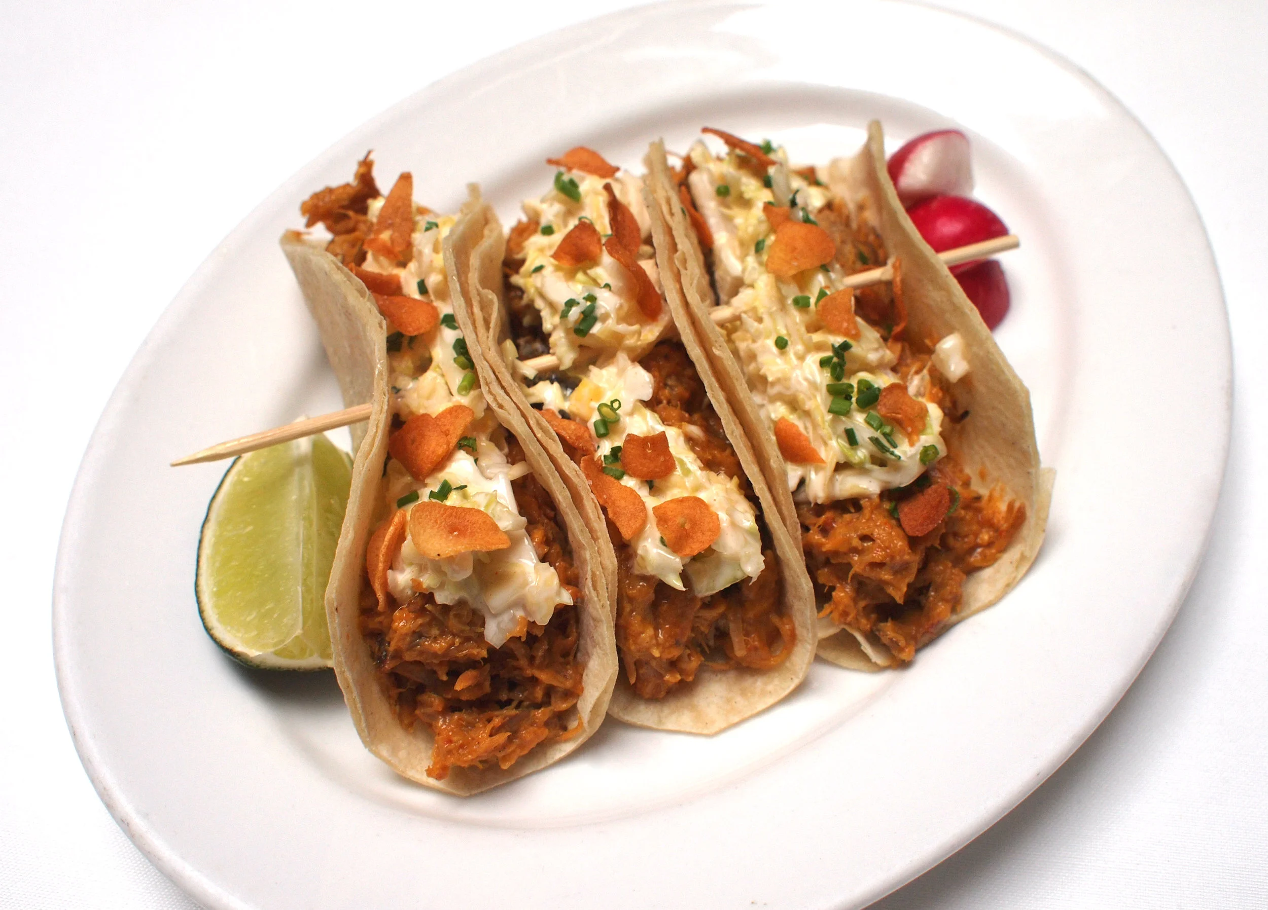 South Carolina Pulled Pork Tacos
