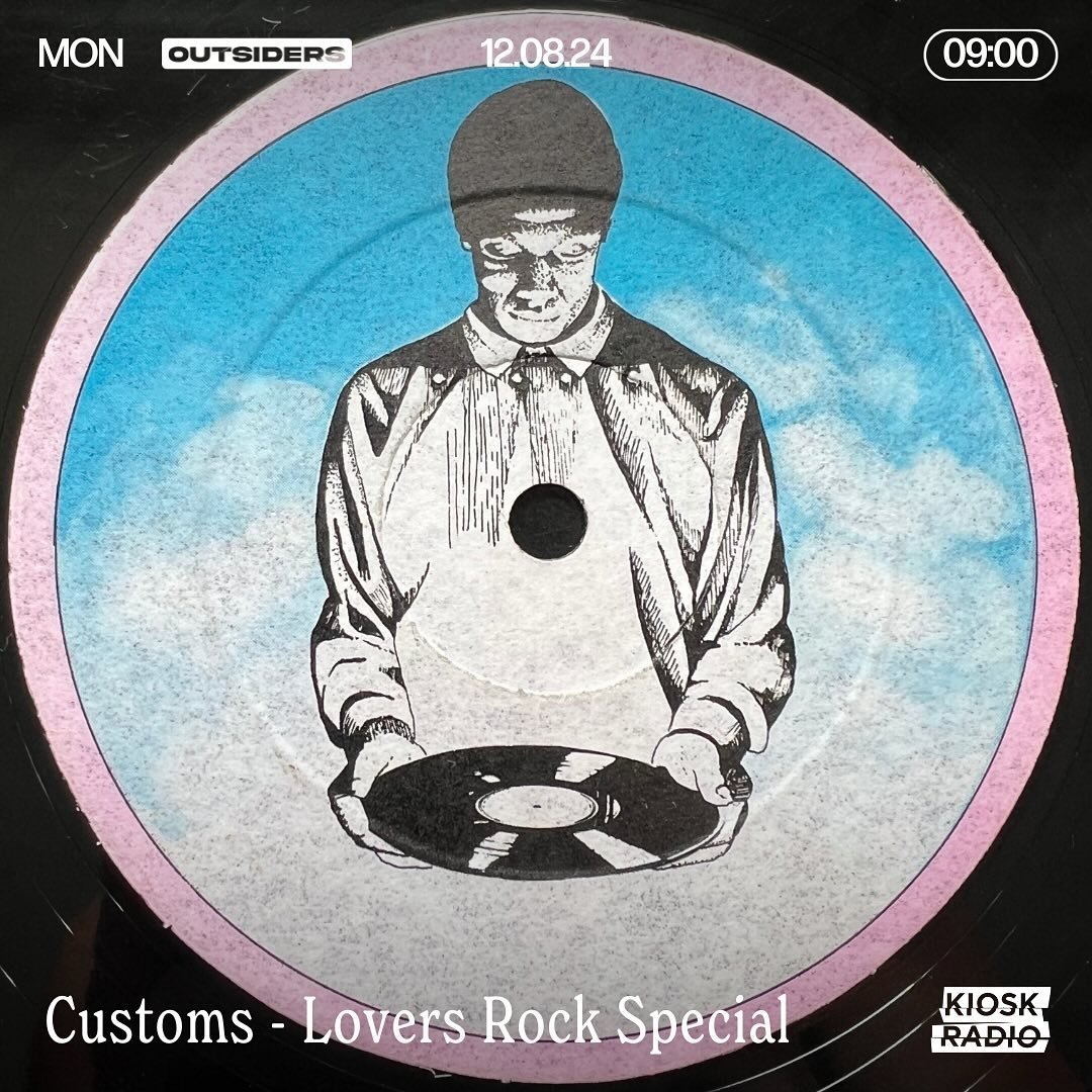 Sweet late summer sweetness for our 10th Outsiders show on @kiosk.radio - a Lovers Rock special. 

Late night melters for a Monday morning, with a focus on the later-80s and early-90s. This beautiful genre brought countless romancers together at the 