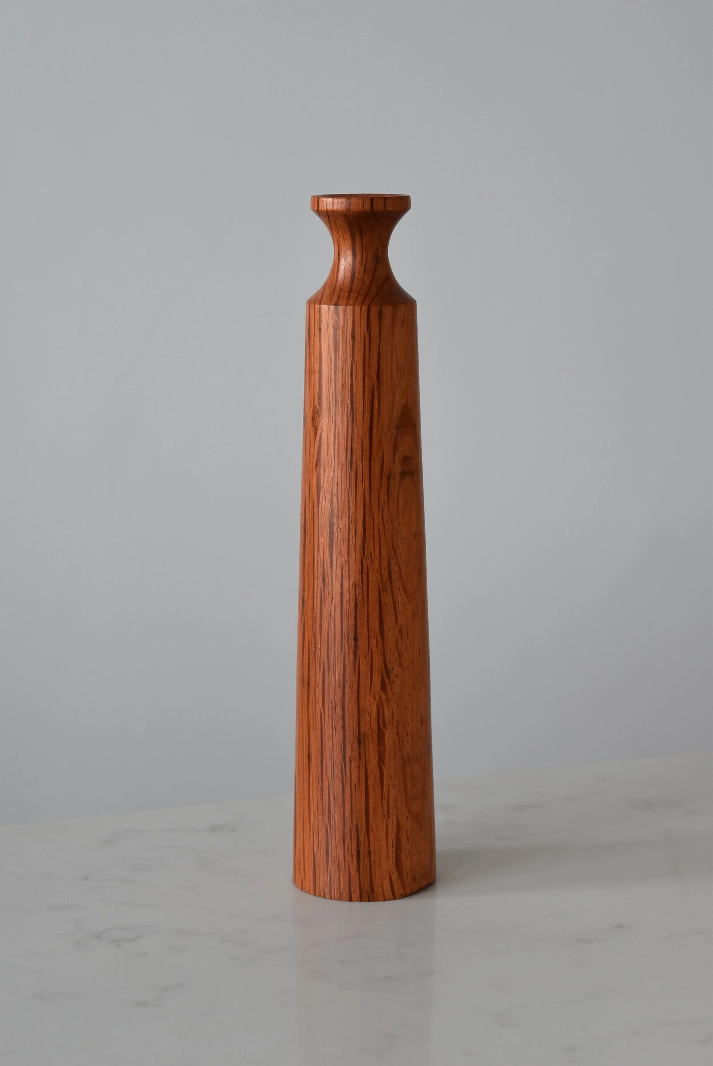 Tall Bobbin Vase in Australian Sheoak