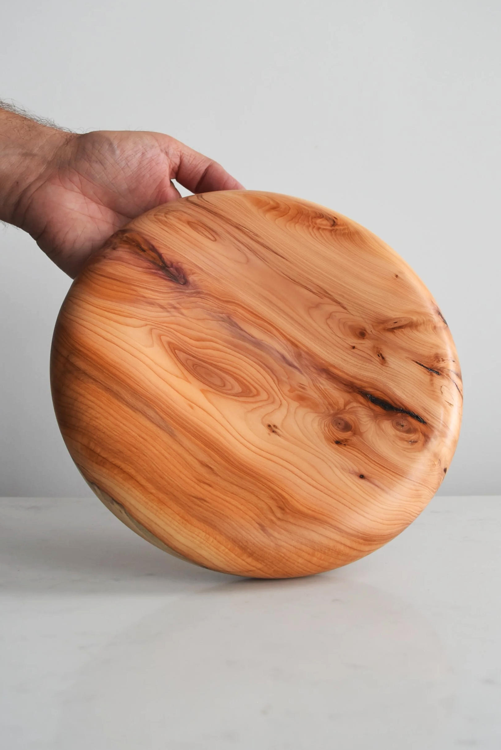 Large Pillow Plate in Dramatic Yew