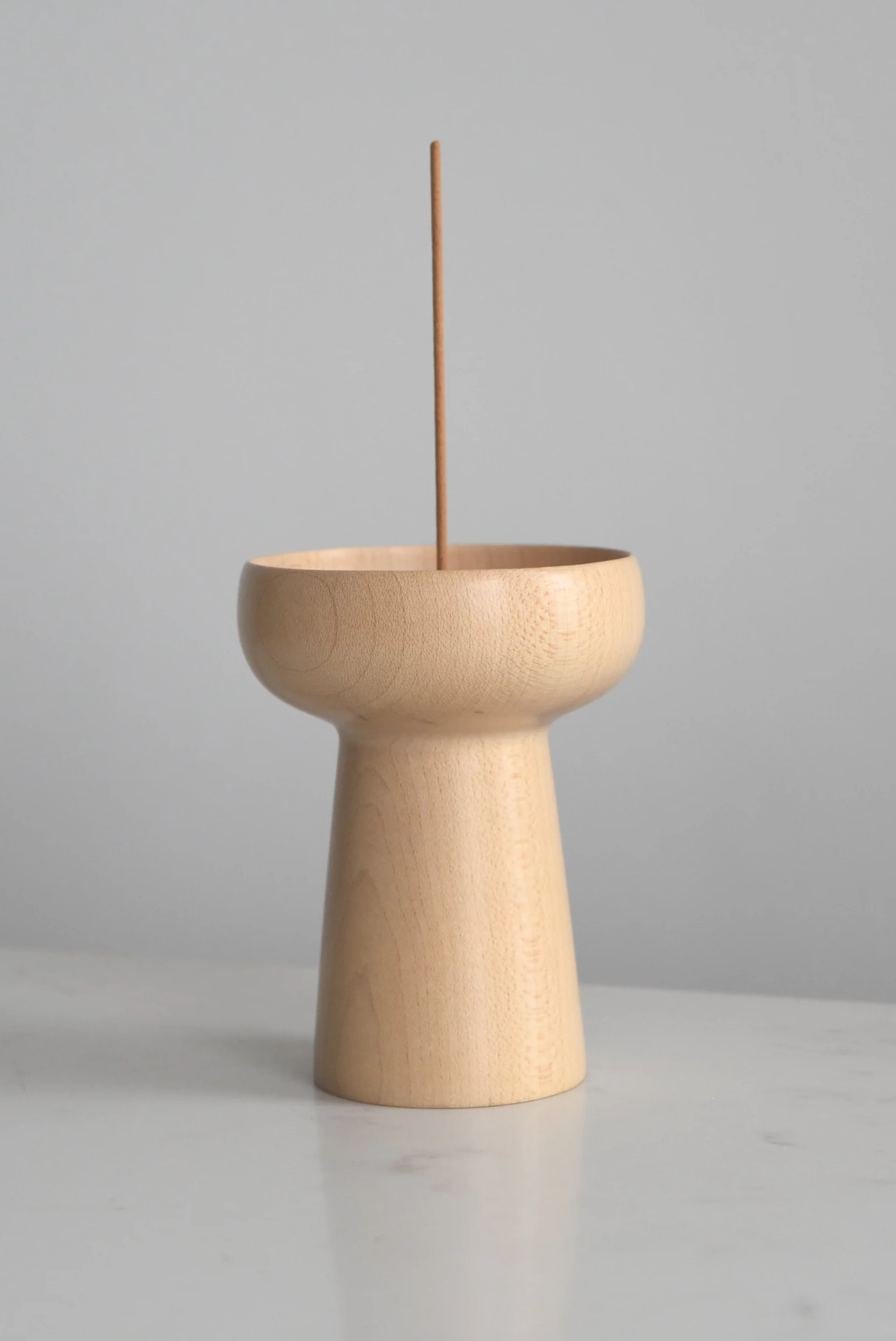 Chalice Incense Holder in Sycamore