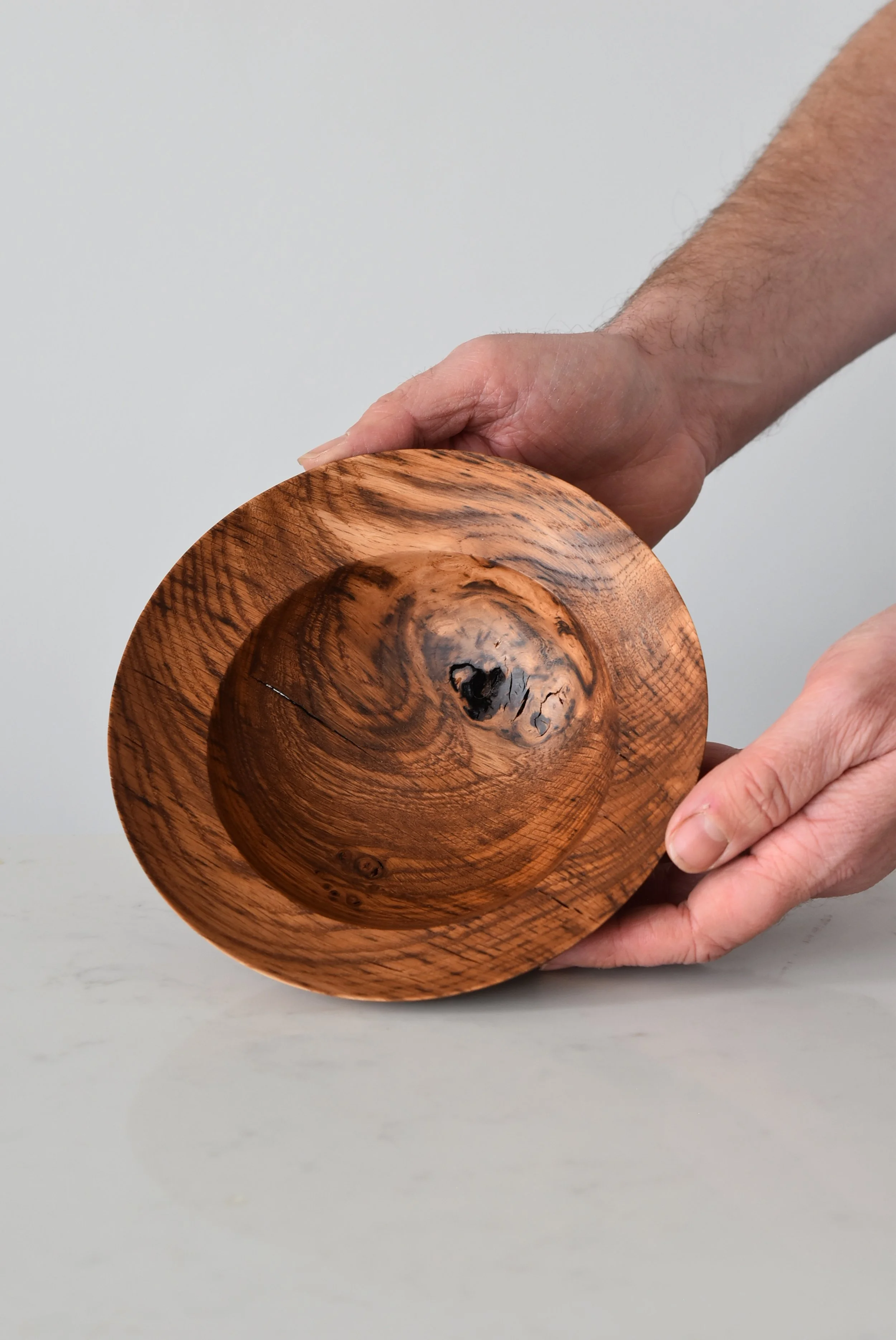 Sensai Flore Bowl in Brown Oak
