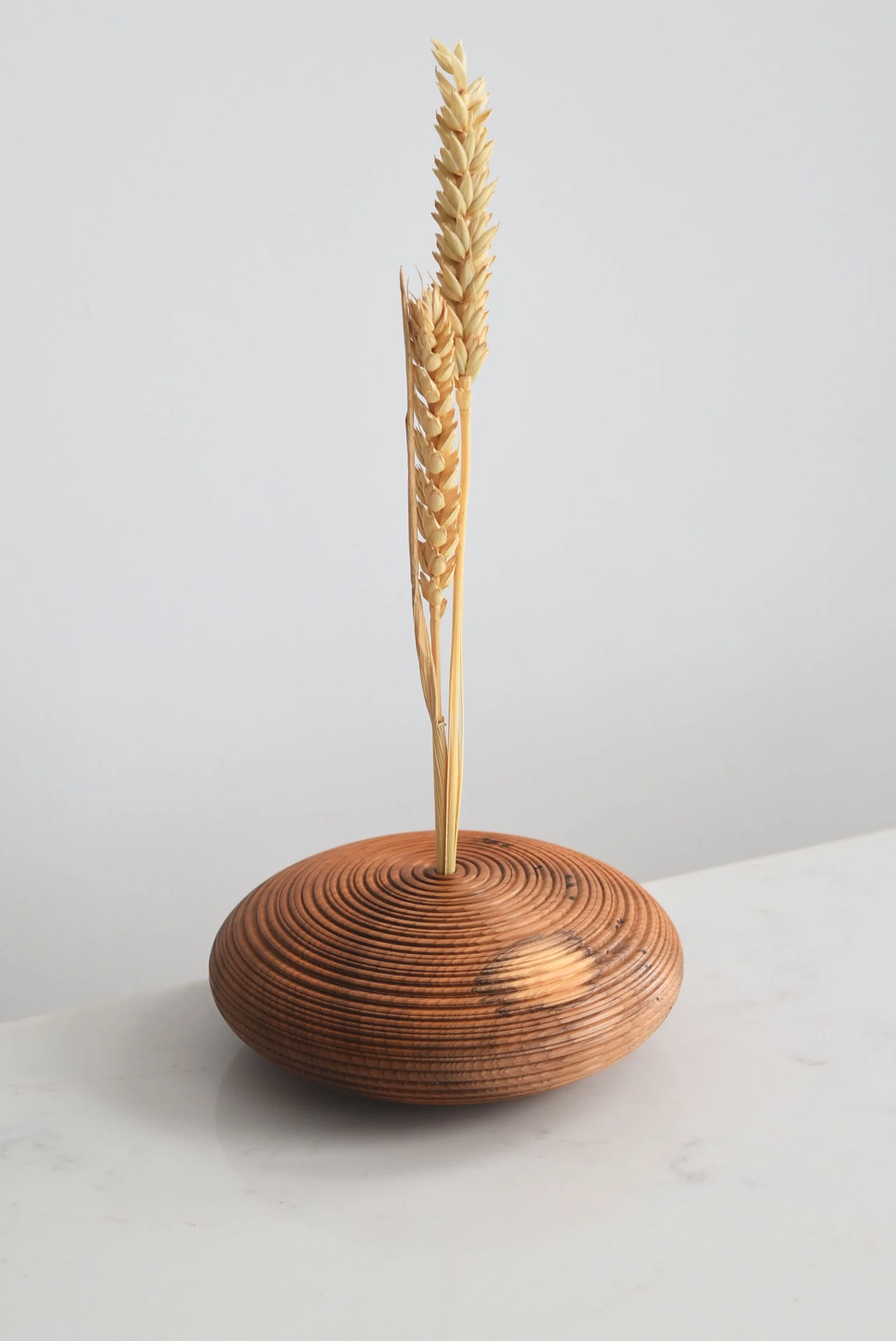 Linea River Stone Vase in Yew