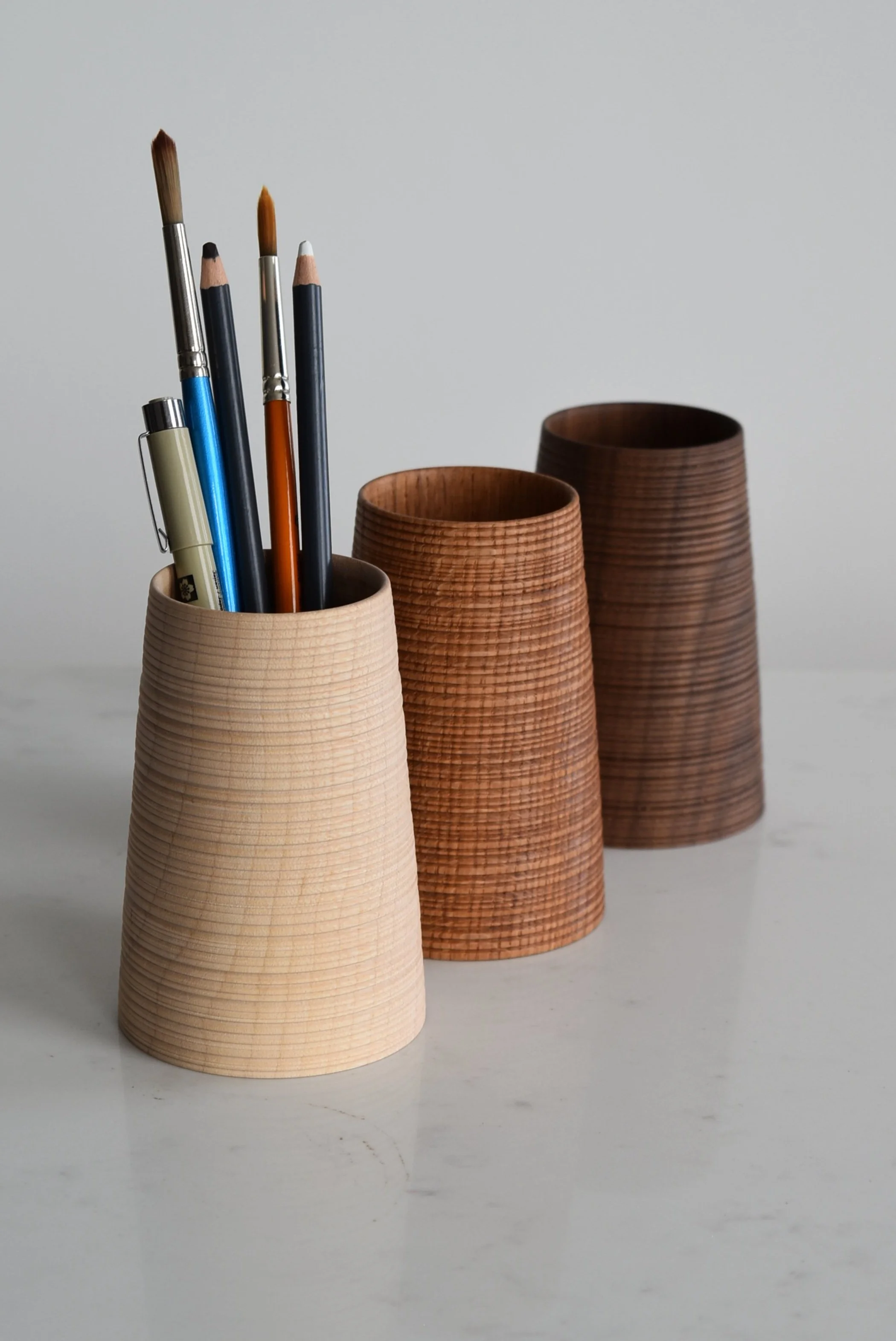 Linea Taper Pen Pots