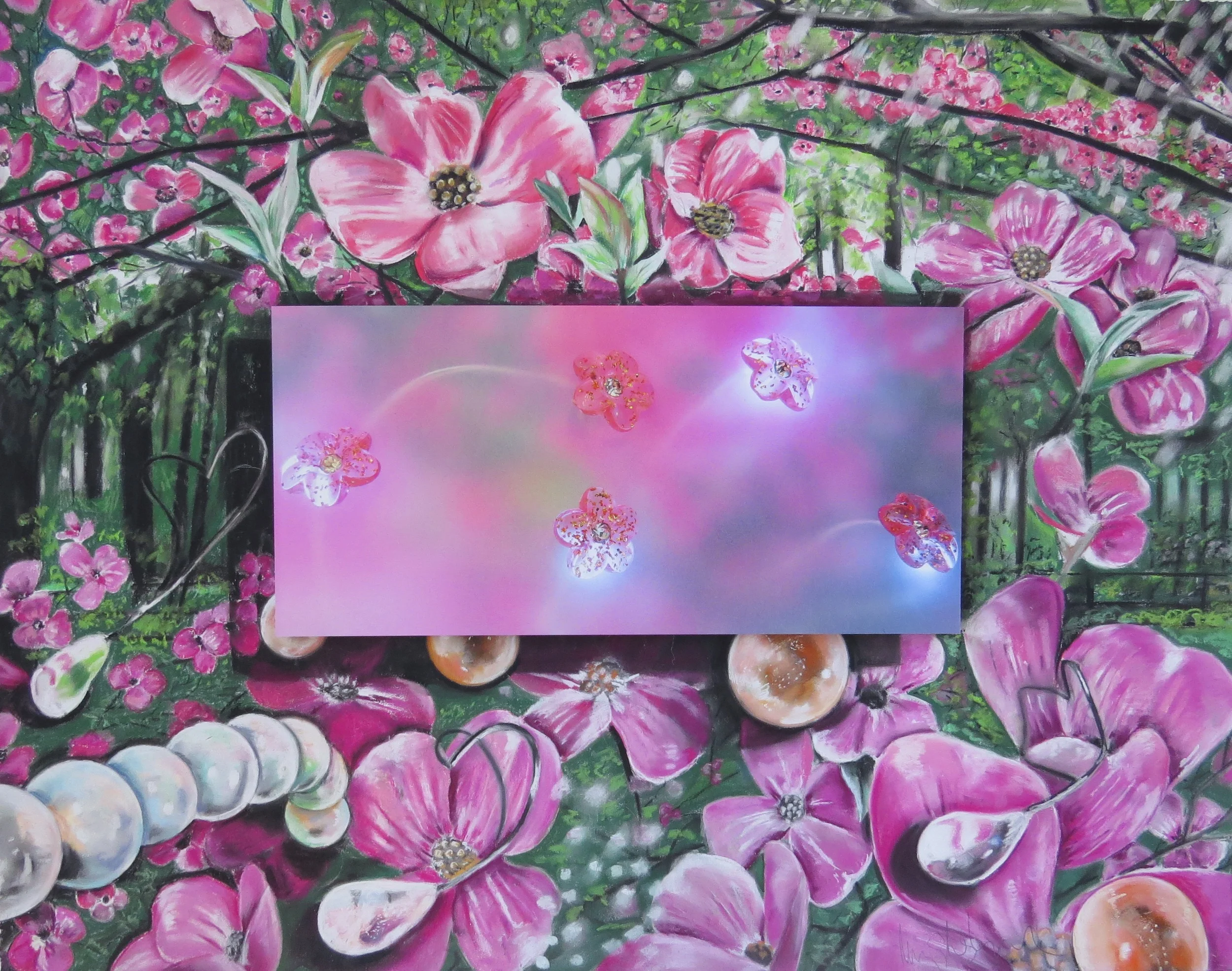 Springing Glow, 25 x 31, pastel on paper, photograph.jpeg
