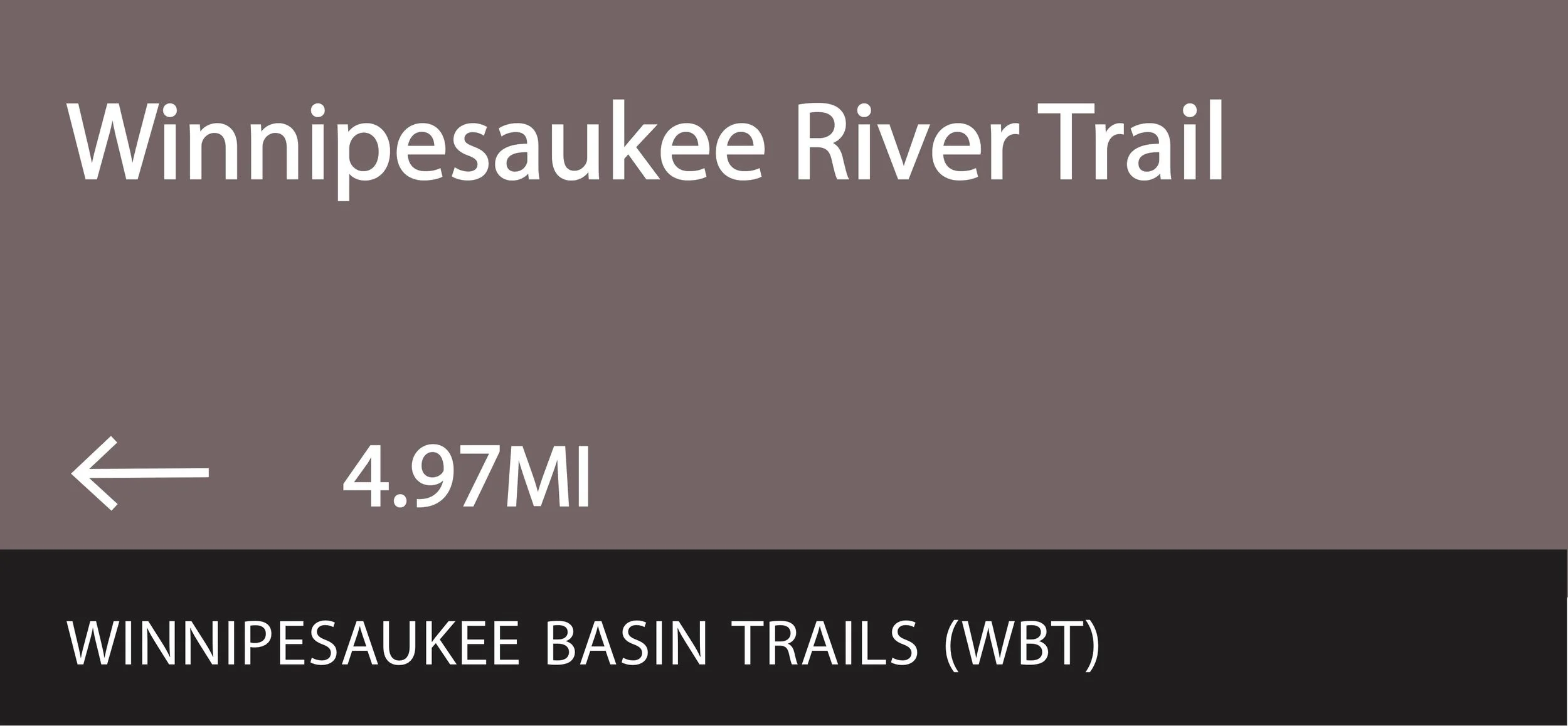 Group 4; Beau Pingree, Lindsey Smith and Siobhan Chase Winnipesaukee Basin Trail Signage Design