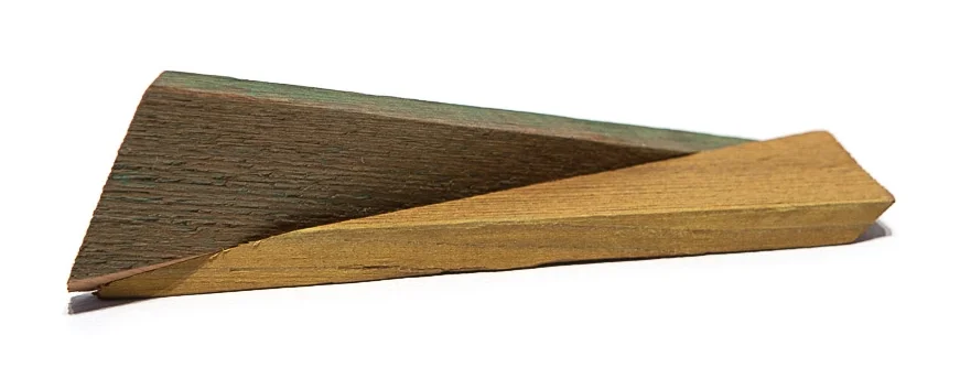 Shingle scraps.