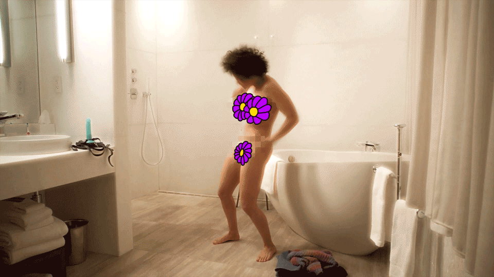 ILANA_FLOWER_PUNCHING_MIKE_PERRY_STUDIO.gif