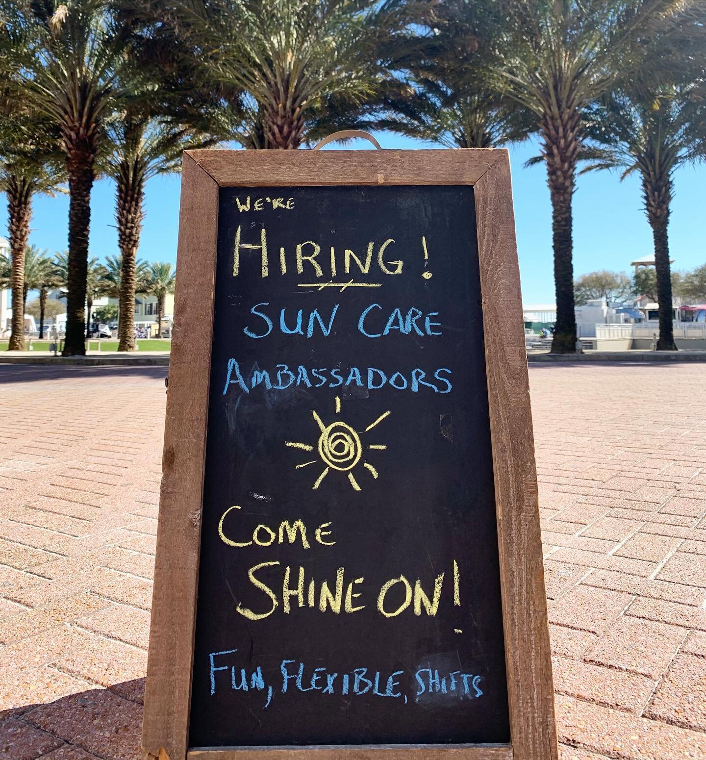 We&rsquo;re Hiring! Visit our website for more information ☀️