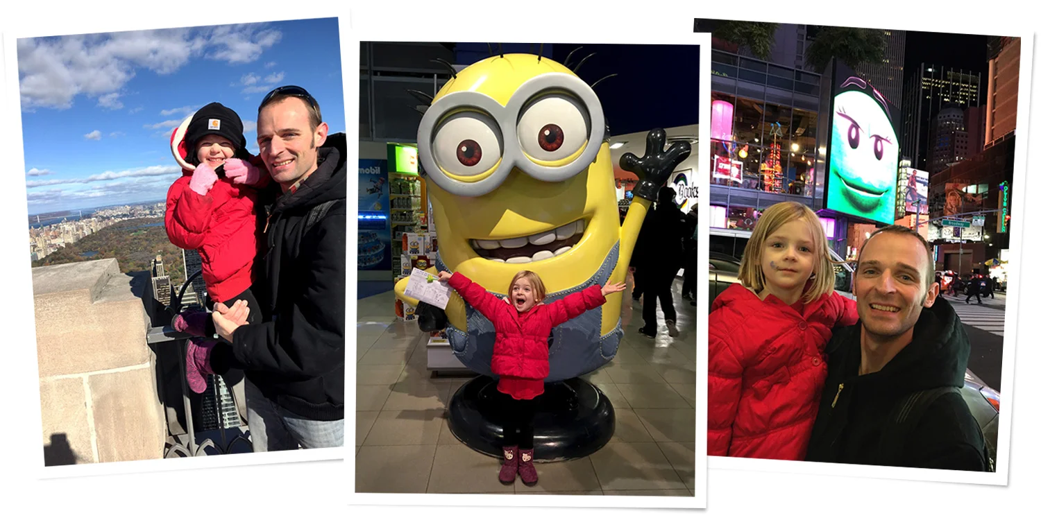Having fun in the big apple!
