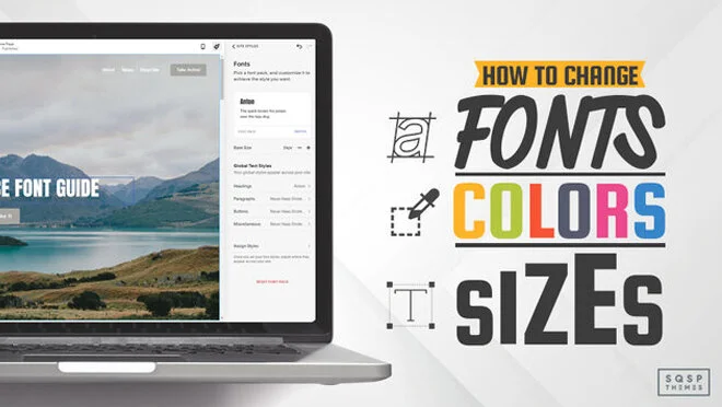 Squarespace Font Guide: How to Change Fonts, Colors, and Sizes 