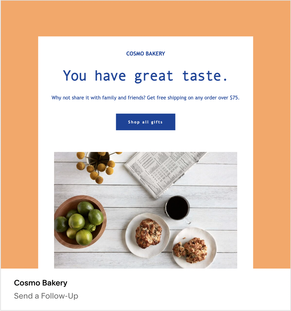 Cosmo Email Template