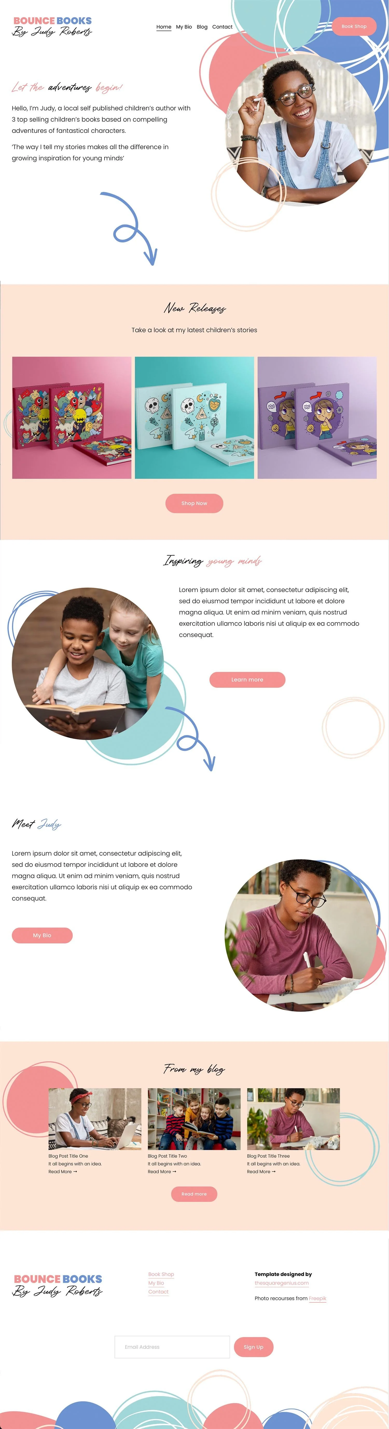 8 Best Squarespace Themes for Writers and Authors SQSPThemes