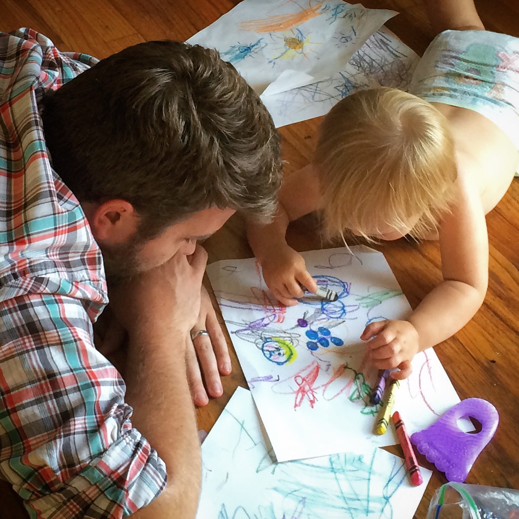 Greg with his daughter Mary.