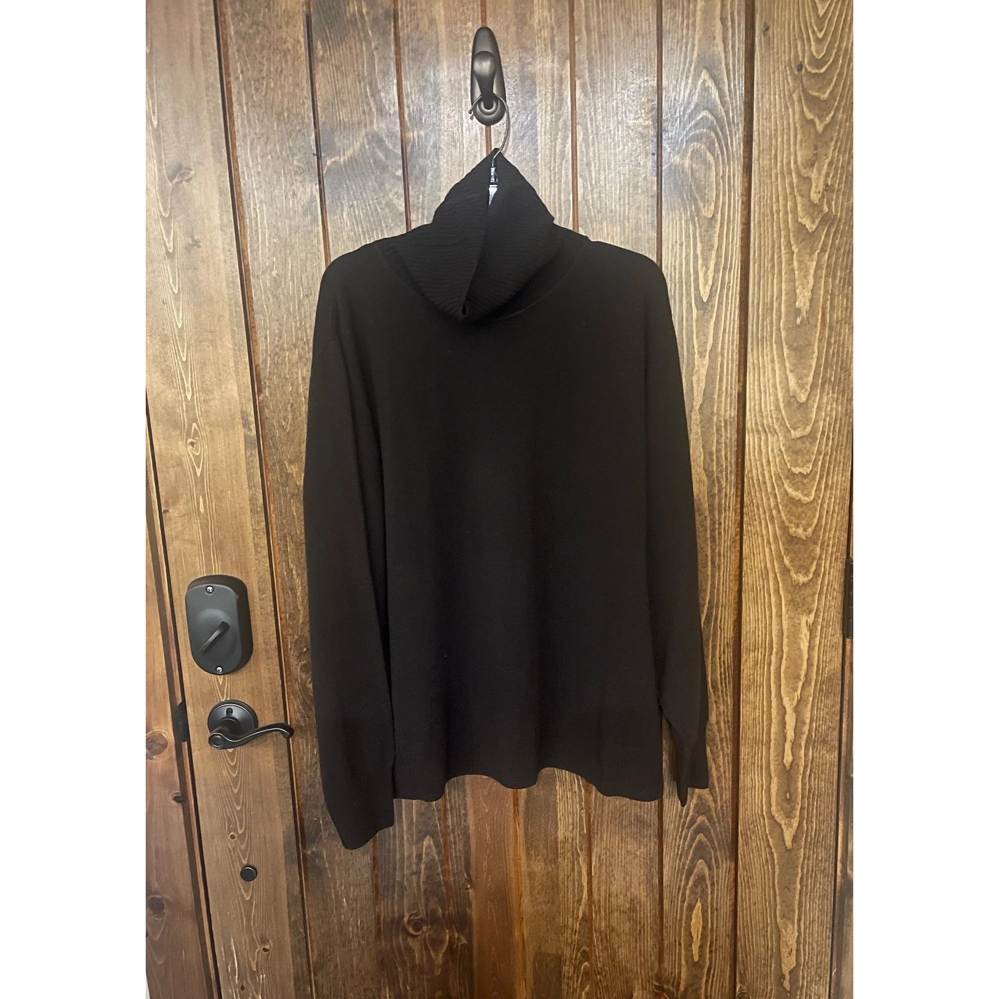 Cashmere Pullover Turtleneck in Mulch (FW25)