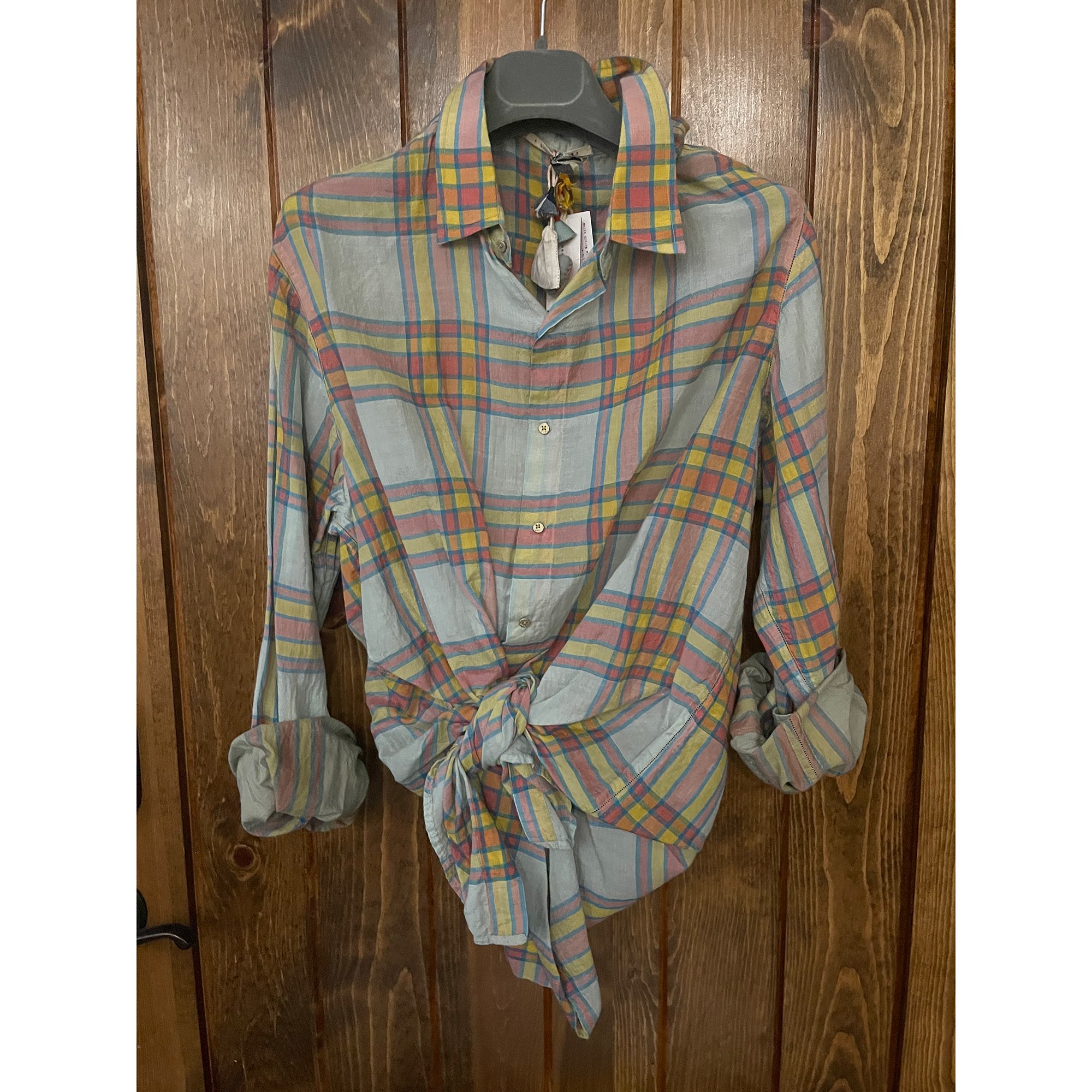 Cotton Plaid Classic Shirt