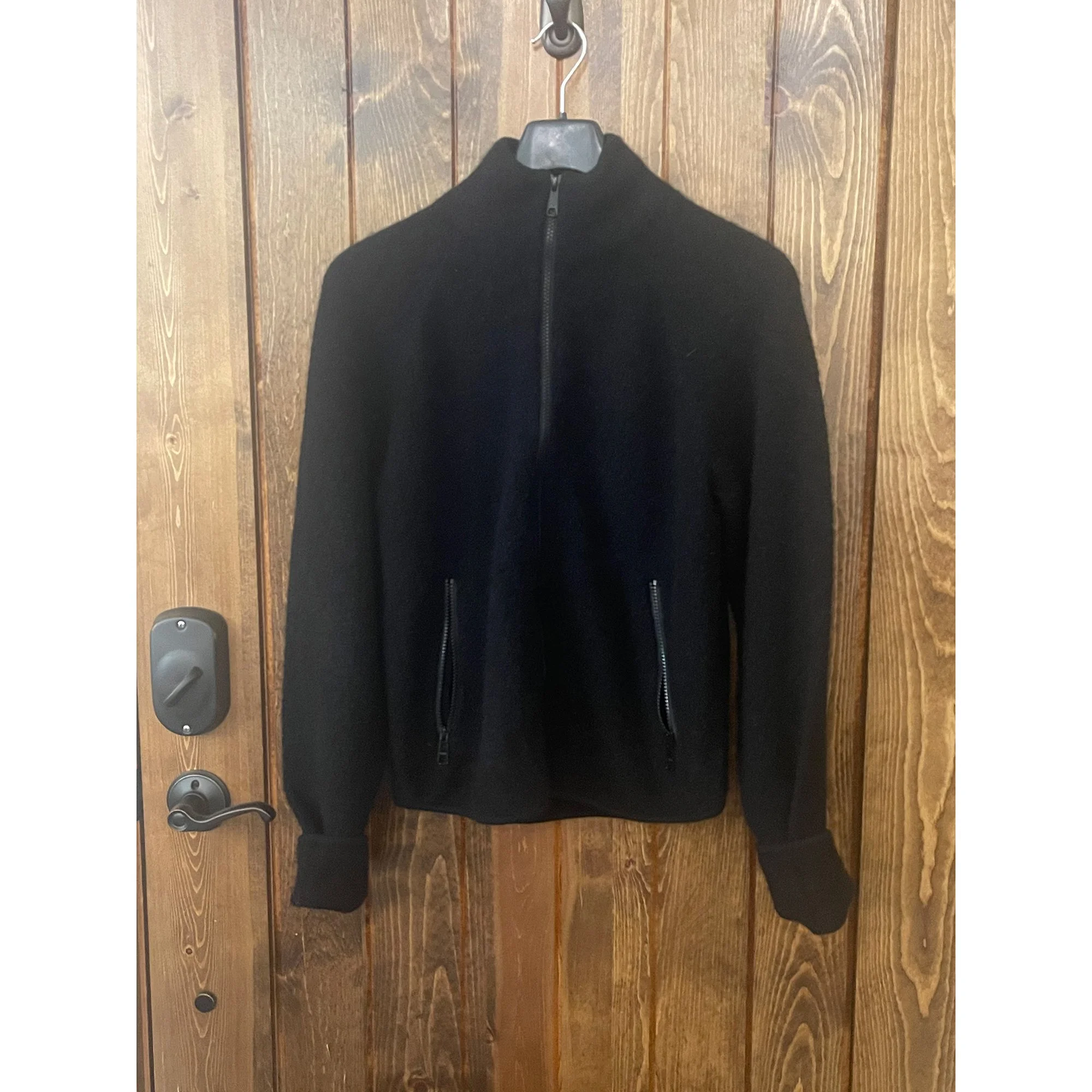 100% Cashmere Zip Polo