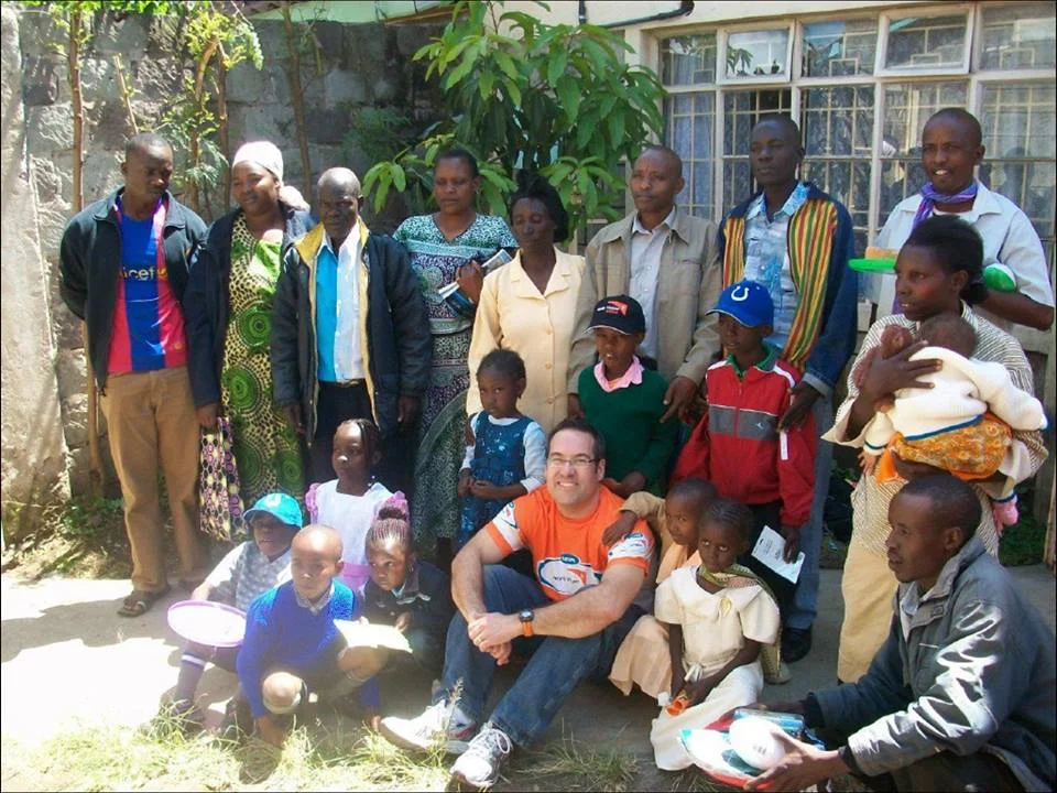 IronDan Danno and his sponsor child Mary in Kenya.jpg