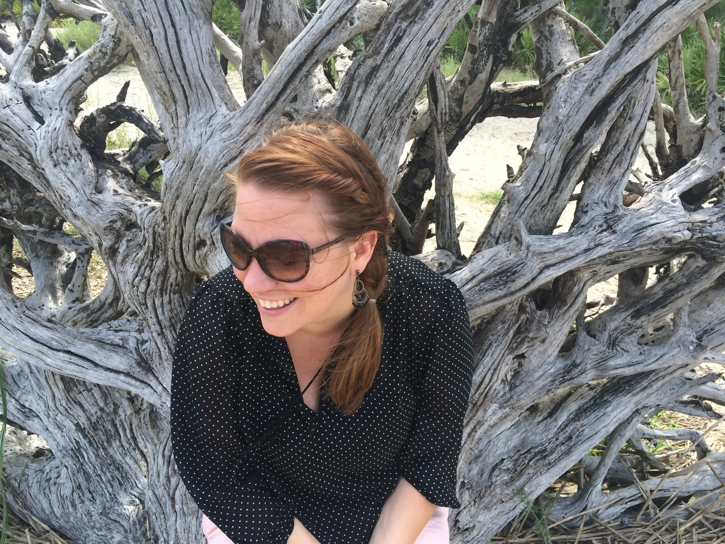 That's me, crazy, stupid, happy and feeling more free than I had in months on the last days of Cultivate 2014 in Jekyll Island, Georgia.