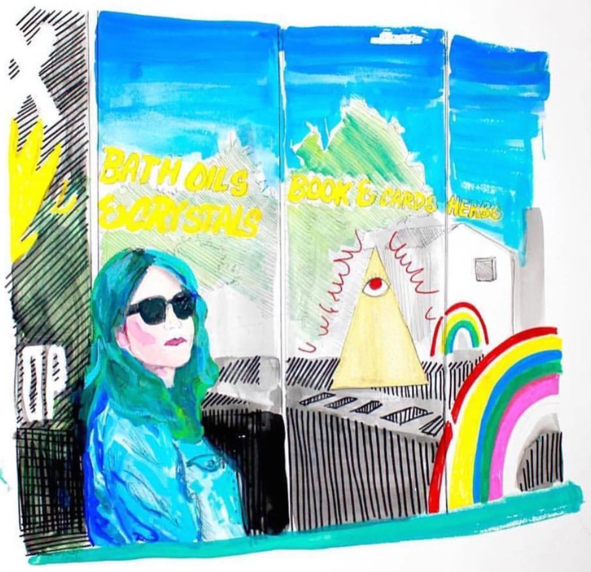 Natasha at the Candle Shop