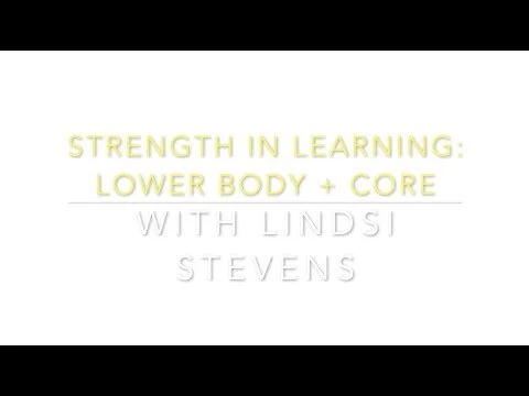 SIL: Lower body and core with Lindsi (Copy)