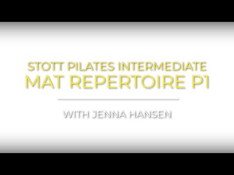 Stott Pilates Intermediate Mat Repertoire Part 1 (Copy)