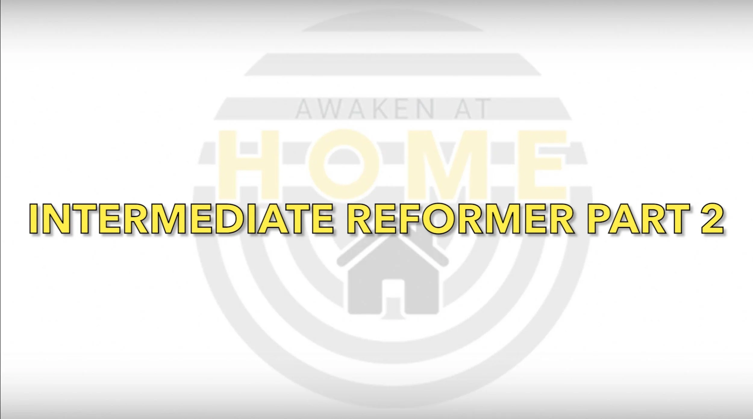 Stott Pilates Intermediate Reformer 2 (Copy)