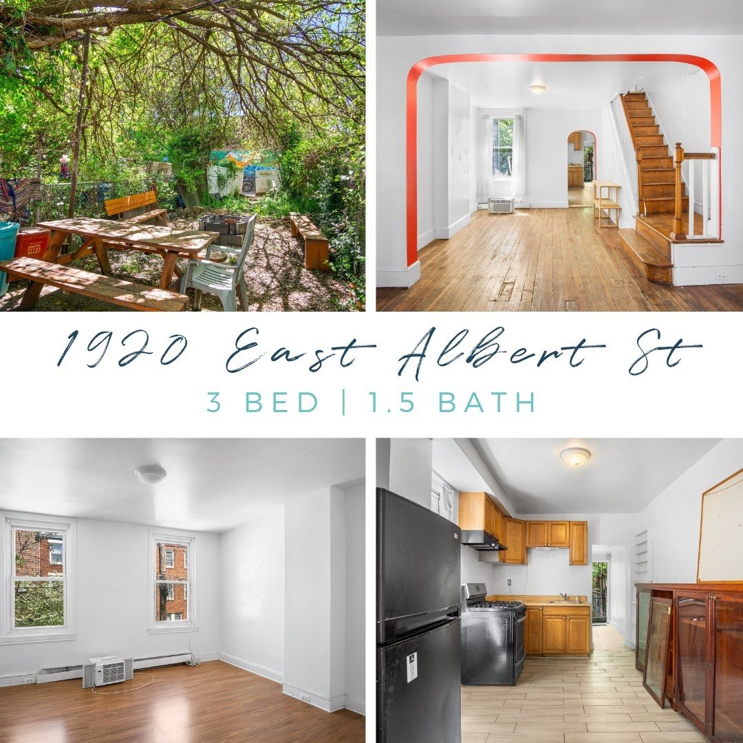 ✨JUST LISTED✨ If you are looking for a home that has amazing potential and needs a little love, look no further! This home clocks in at over 1,200 sqft AND comes with an enormous back yard ( 🙋&zwj;♀️raise your hand if you're a gardener). Inside you 