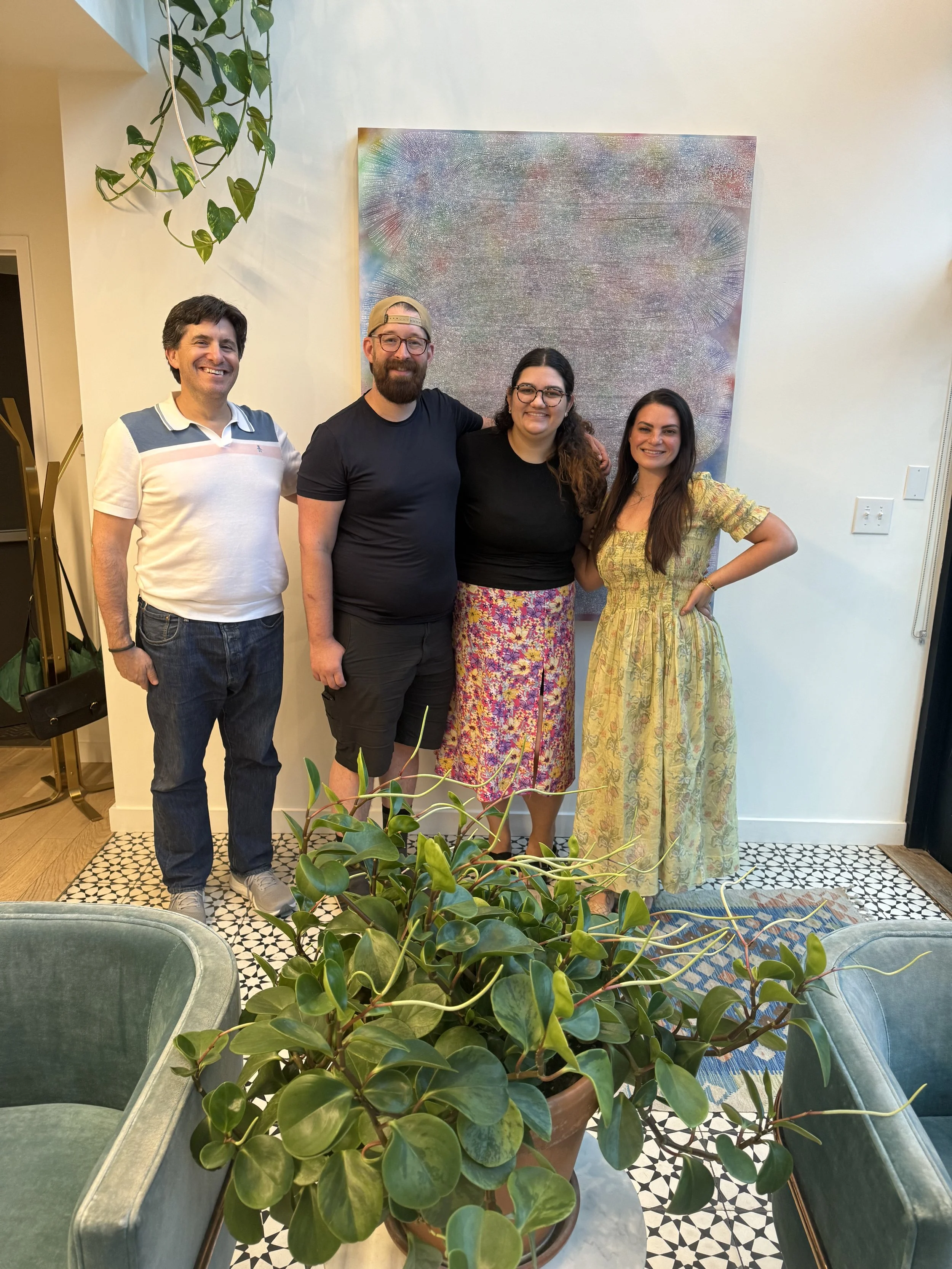 It was a pretty fast and smooth process thanks to her