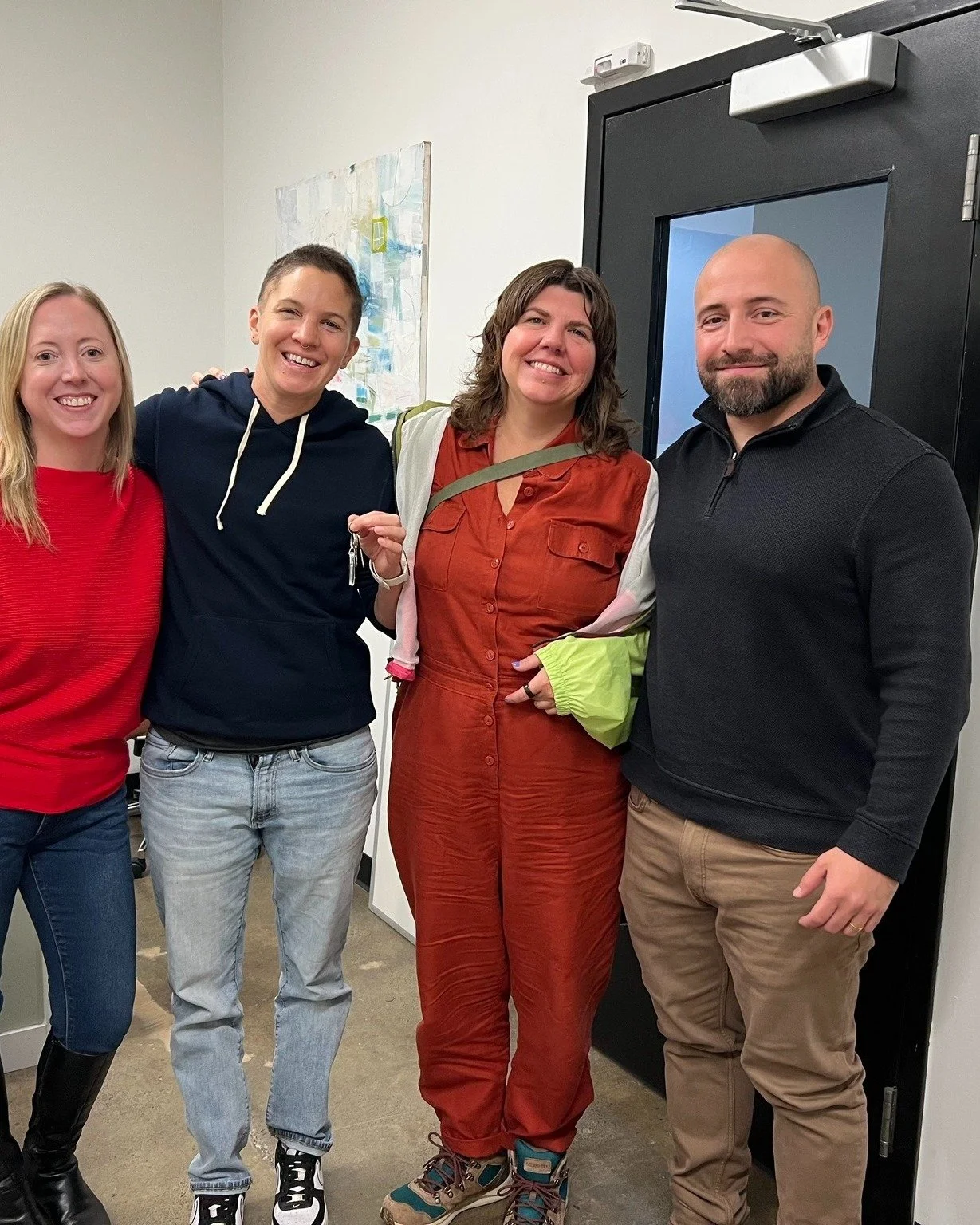 Congrats to Jess and Jules! They were no strangers to PHG as they had purchased a home with @daynamaxine about a year ago- but life brings changes and they were looking for more room to potentially have Jules' dad move into the lower level with stree