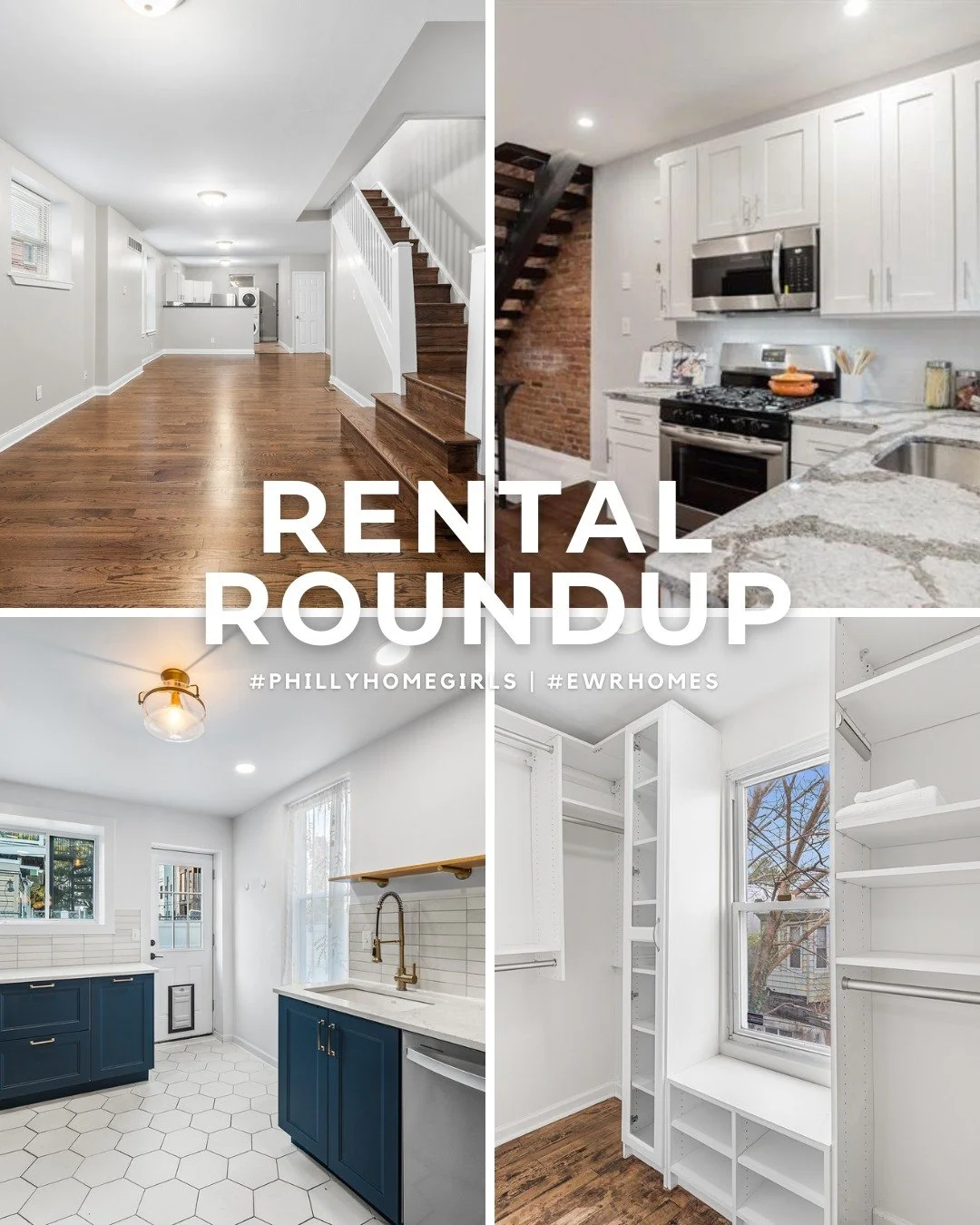 We just got a new flood of rentals in. Let's check them out! 

1240 S 56th St 
1 🛏️ | 1.5 🛁
$1,550
💕: Newly renovated with lots of space (over 1,500 sq ft!). First floor laundry and powder room, 3 big bedrooms, and a dry semi finished basement. Wa