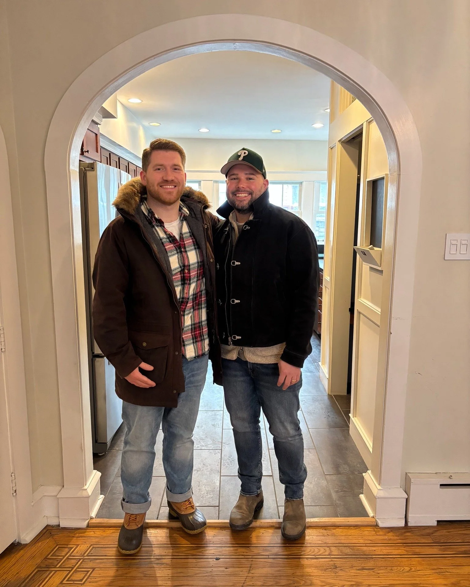 Happy closing to Tyler and John! They closed earlier this week on their south Philly home with the cutest facade and front porch. Although we are welcoming them from NYC they previously lived and met here 💕. Tyler is starting the exciting chapter of