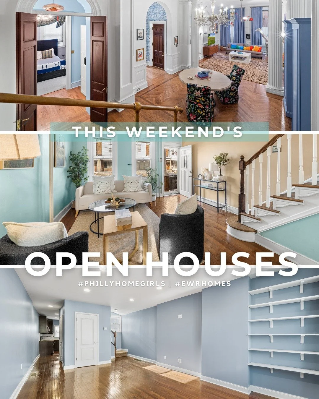 Bring on the OPEN HOUSES before the SNOW!! 

SAT 1/24 | 10:30a- 1p
SUN 1/25 | 11a-1p
2009 Spruce St  #C
2 🛏️ | 3 🛁
$1,200,000
rittenhouse
💕: ✨JUST LISTED ✨Hello gorgeous! Talk about dreamy- you have a huge amount of space with a lofted dining and 