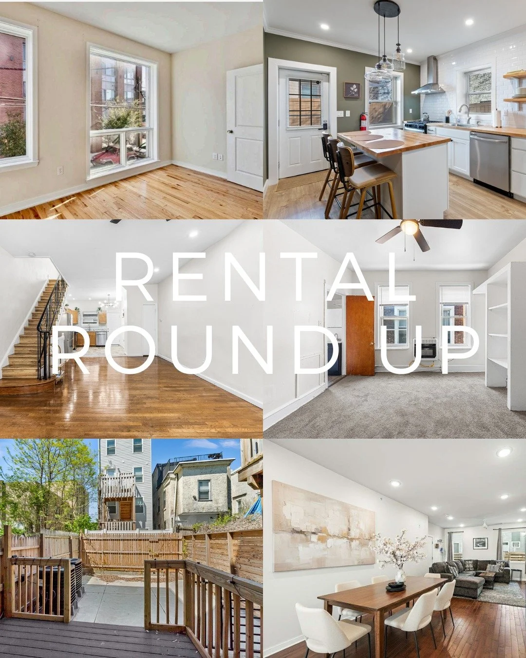 Rental Roundup Let's take a look at some of the rentals we have live on our site. For more deets and offerings go the 🔗in bio! 

5510 Walnut St Unit 2R
STUDIO | 1 🛁
$925/mo
💕: Live by yourself and be to #UPenn in 15 mins thanks to nearby public tr