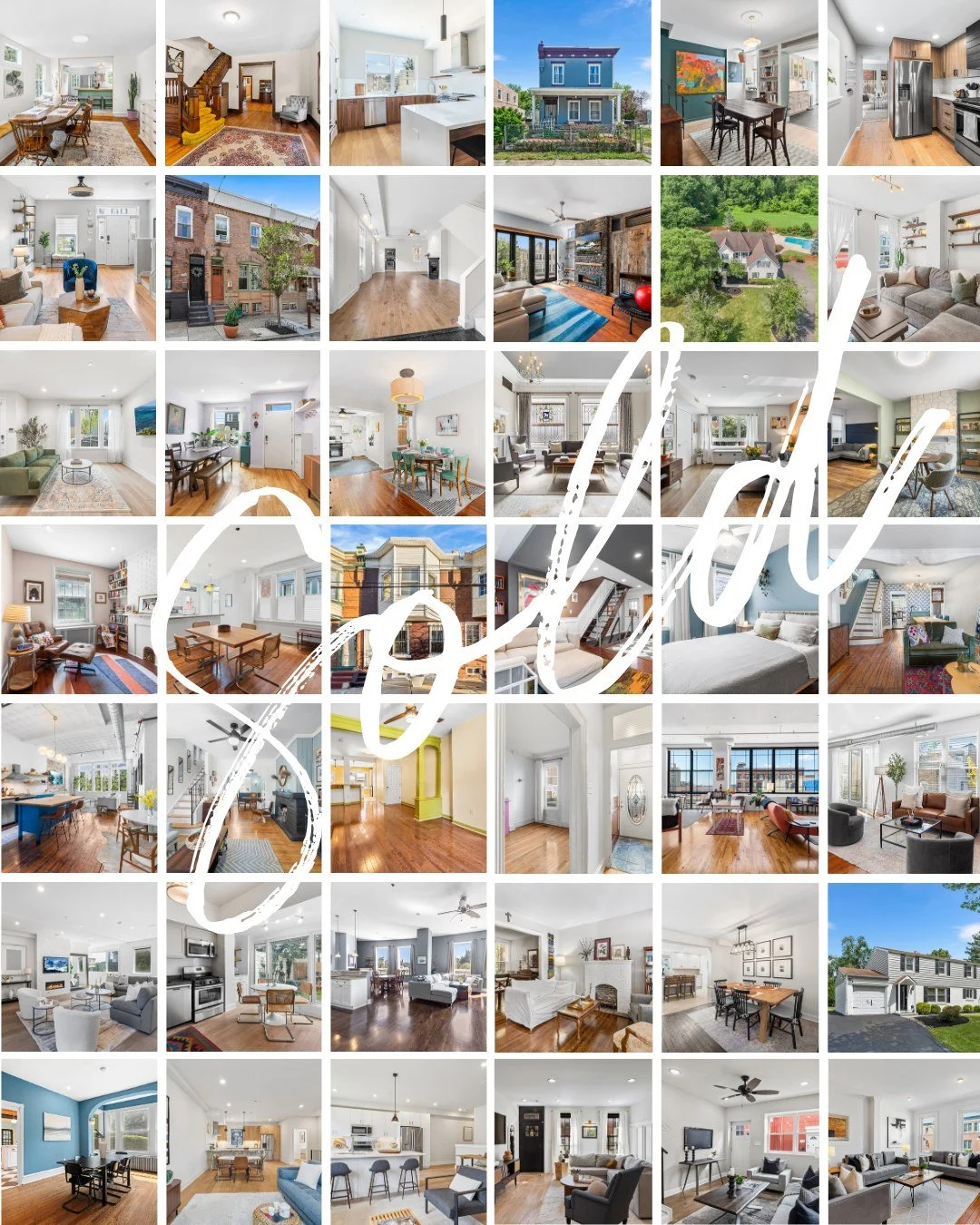 This is a shout out to the team of our sellers and agents! Together they listed and sold properties from Southampton, PA to steps from the office in Fishtown. We've had sellers take the time to prep their home while others have had to move in a hurry