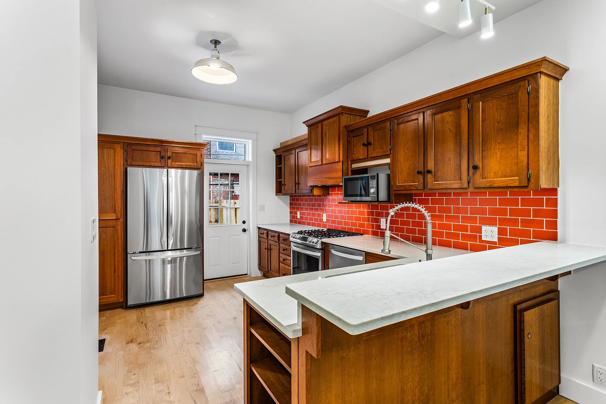 ✨JUST LISTED✨ Your pup is going to LOVE their new home! You see it's nestled right next to the trails and green space of Fairmount Park. Take them on a jog or a stroll under the canopy of trees and catch the frisbee in a field just out your front doo