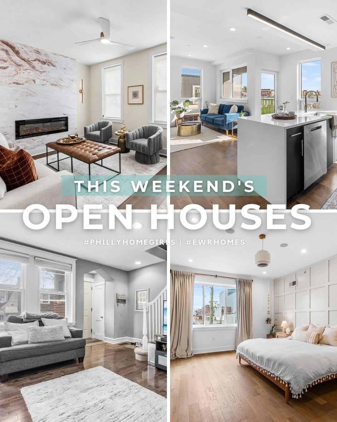 It's warming up our there! Which is perfect for a weekend of OPEN HOUSES you will definitely fall in love with!

FRI 4/3 5:30p-7pm
SAT 4/4 11a-1p
4 🛏️ | 4 🛁
$995,000
💕: This dreamy Fishtown 3,200 sq ft home is spread across four floors, has an imp