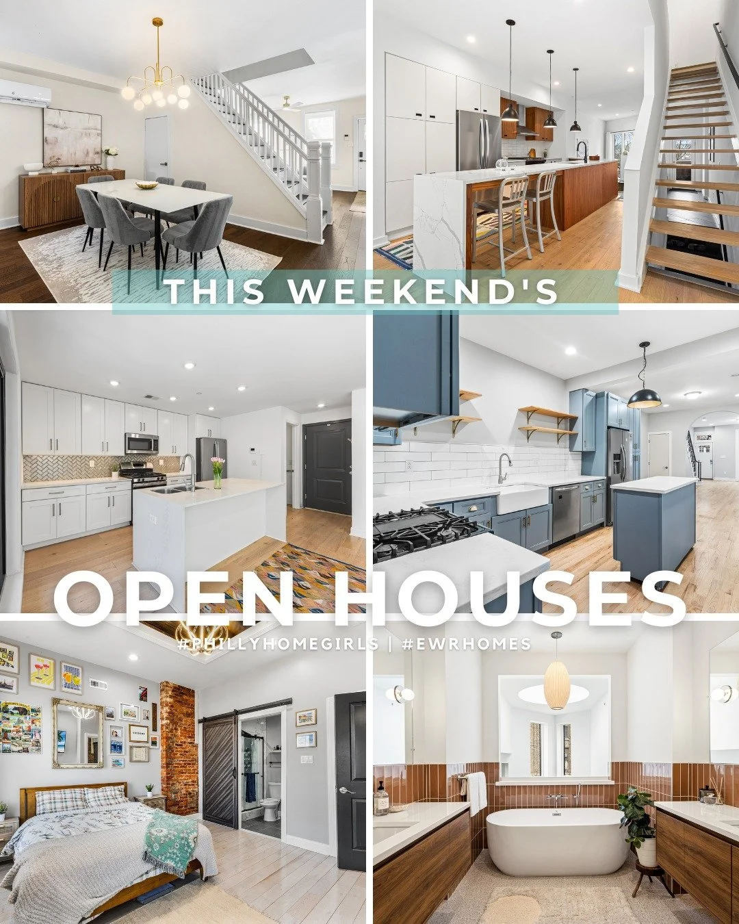 TGIF let the OPEN HOUSE weekend begin! 

SAT 4/18
11-12:30p
1316 N Franklin St  #3
2 🛏️ | 2.5 🛁
$385,000
💕: Boutique condo with a sprawling living space, 2 private bedrooms, each with their own bathroom, huge windows, hardwood floors, and a great 