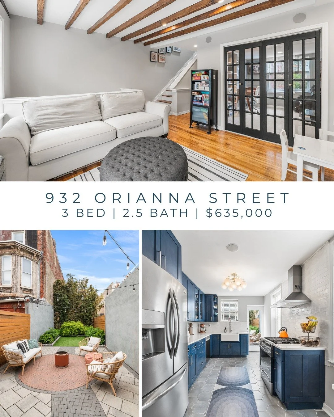 Wait till you see these beauties at this weekend's open house! Psst... two just listed's and one fresh price for you! 

SAT 5/2 11:30a-1p
SUN 5/3 11a-12:30p
1139 Tasker Street
2 🛏️ | 1.5 🛁
$475,000
💕: For all you Passyunk Square lovers this is a f