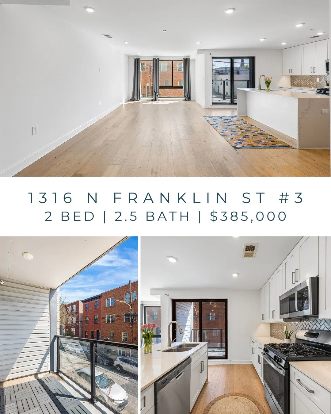 Saturdays are made for Open House tours! We have three in the Fishtown/East Kensington area and one in Strawberry Mansion- all are not to be missed! 

Sat 5/9 
11a-12:30p
1714 Memphis Street #204
2 🛏️ | 1 🛁
$499,000
💕: We have lots of clients (an 
