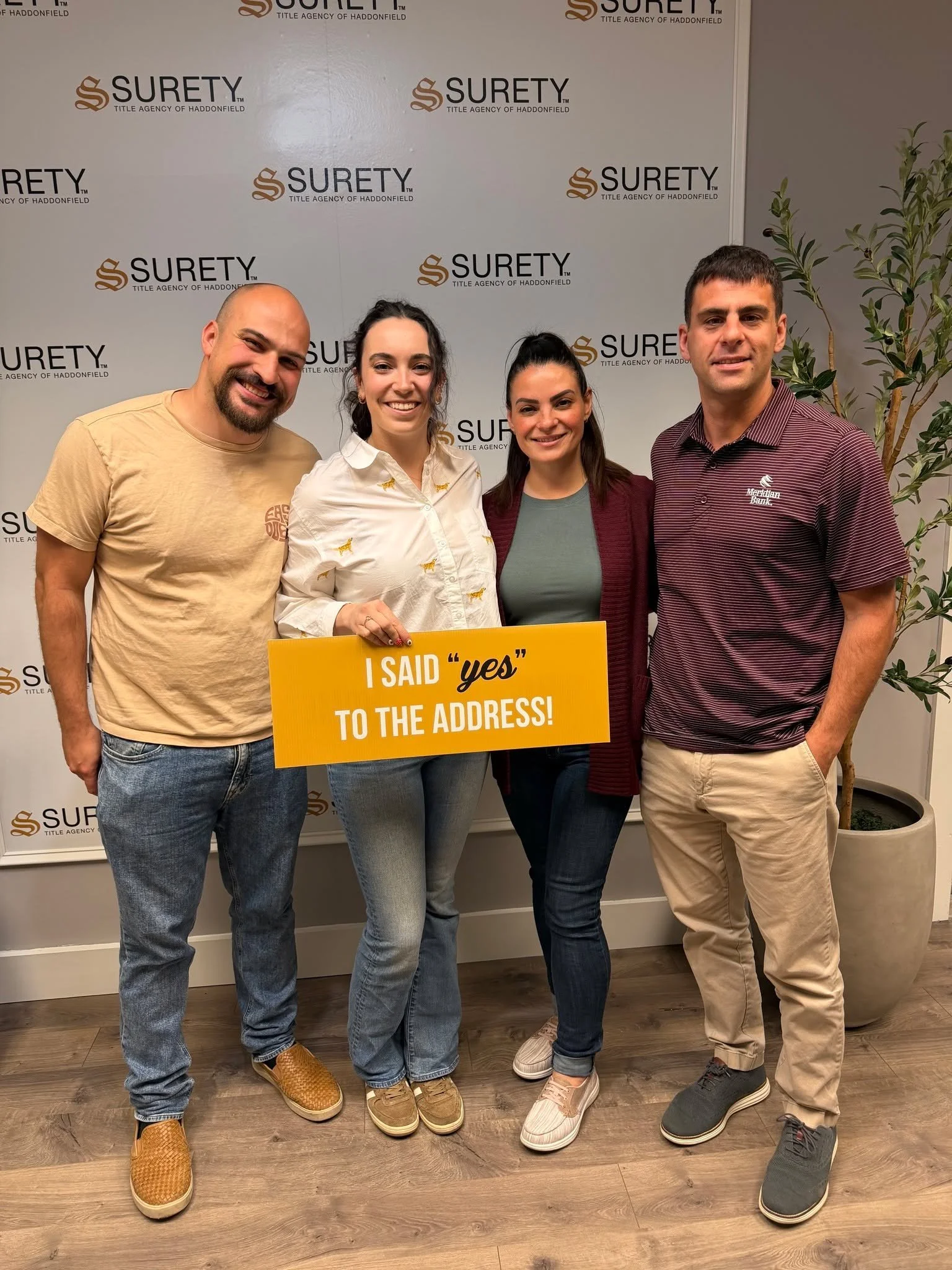 Sometimes you're thinking Philly burbs but really NJ is best. Austin, Brenna and PHG agent @kateshlomo and lender @dectismlo  met back in April of 2024. They were looking to buy in Fishtown, but nothing was popping. They switched the search to the Ph