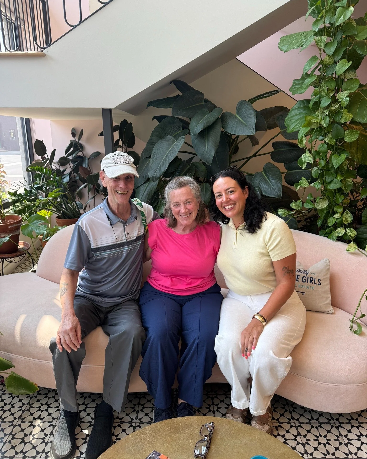 Eileen and John are no strangers to Philly even though they just moved here! Their daughter Stephanie actually moved about 4 years ago- she worked with @k8mccann and mom Eileen came along for the house hunt. In fact Eileen takes credit for finding &q