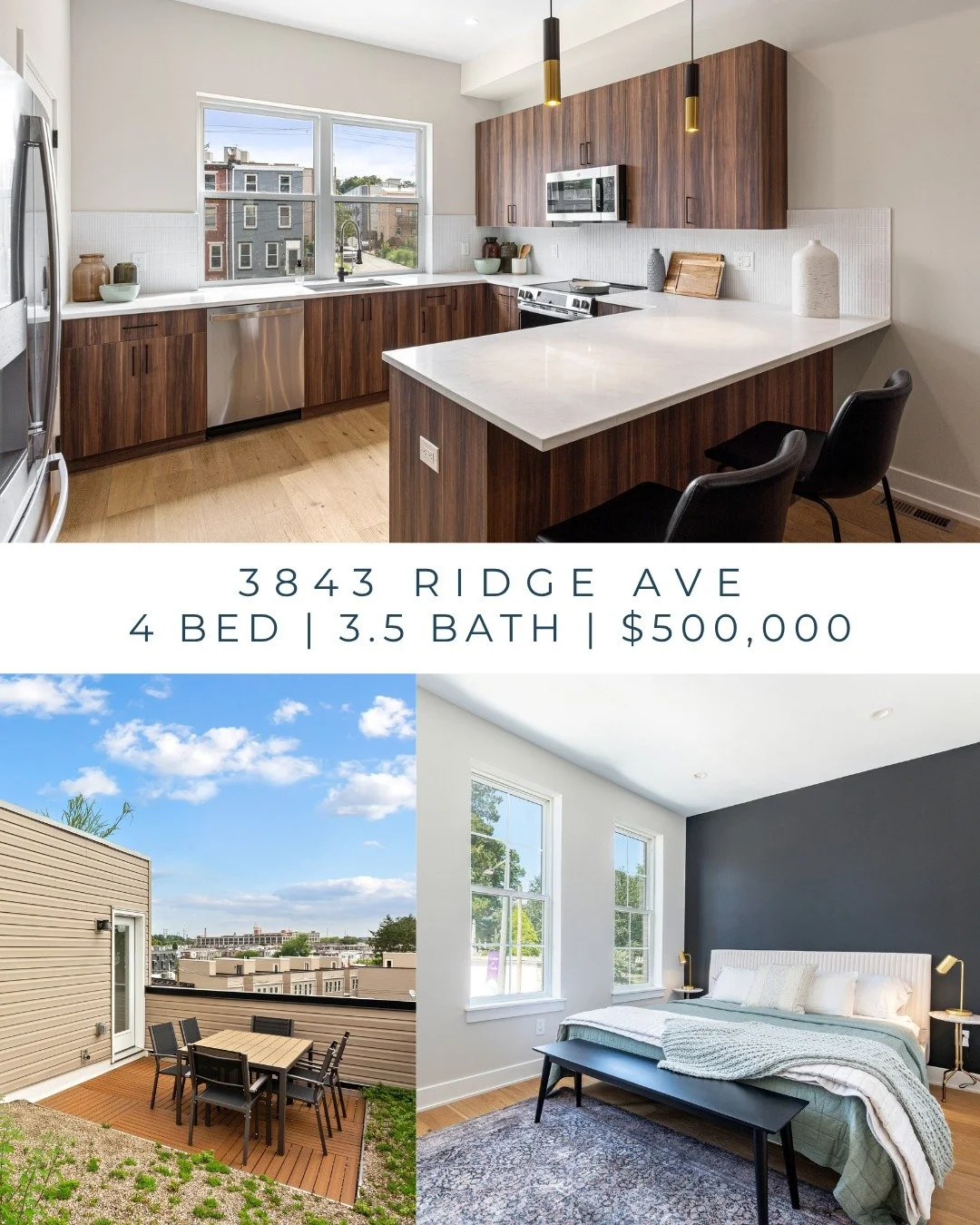 Happy October! Get out there and see some great houses! 

SAT 10/3 
11:30a-1p
3:30-5:30p
Laurel Ridge Estates 
3843 Ridge Avenue
4 🛏️ | 3.5 🛁
$500,000
@jeannewhipple 
💕: TWO opens to choose from! Pair it up with an event at the Laurel Hill Cemeter