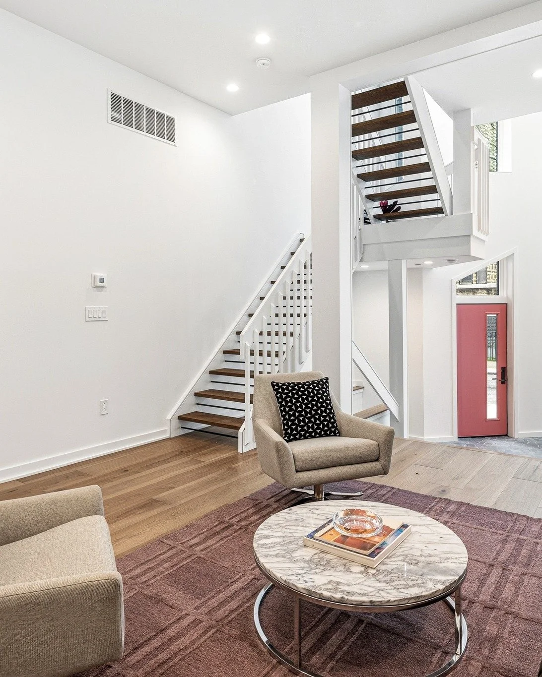 ✨ONLY ONE LEFT!✨ 633 East Thompson is available for lucky buyers that want 2 car parking, an insanely unique home that is made for friends to gather, sunshine for your plant babies, and so much room for everyone to have their own space! With 4 bedroo