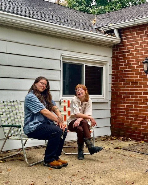 Ashley (@ashthemechanic) and Mickey spent the summer working at Yellowstone, fixing broken down vehicles and renovating a school bus to live in. All the while, they were dreaming of a place in the Philly burbs with a little fixer-upper potential and 