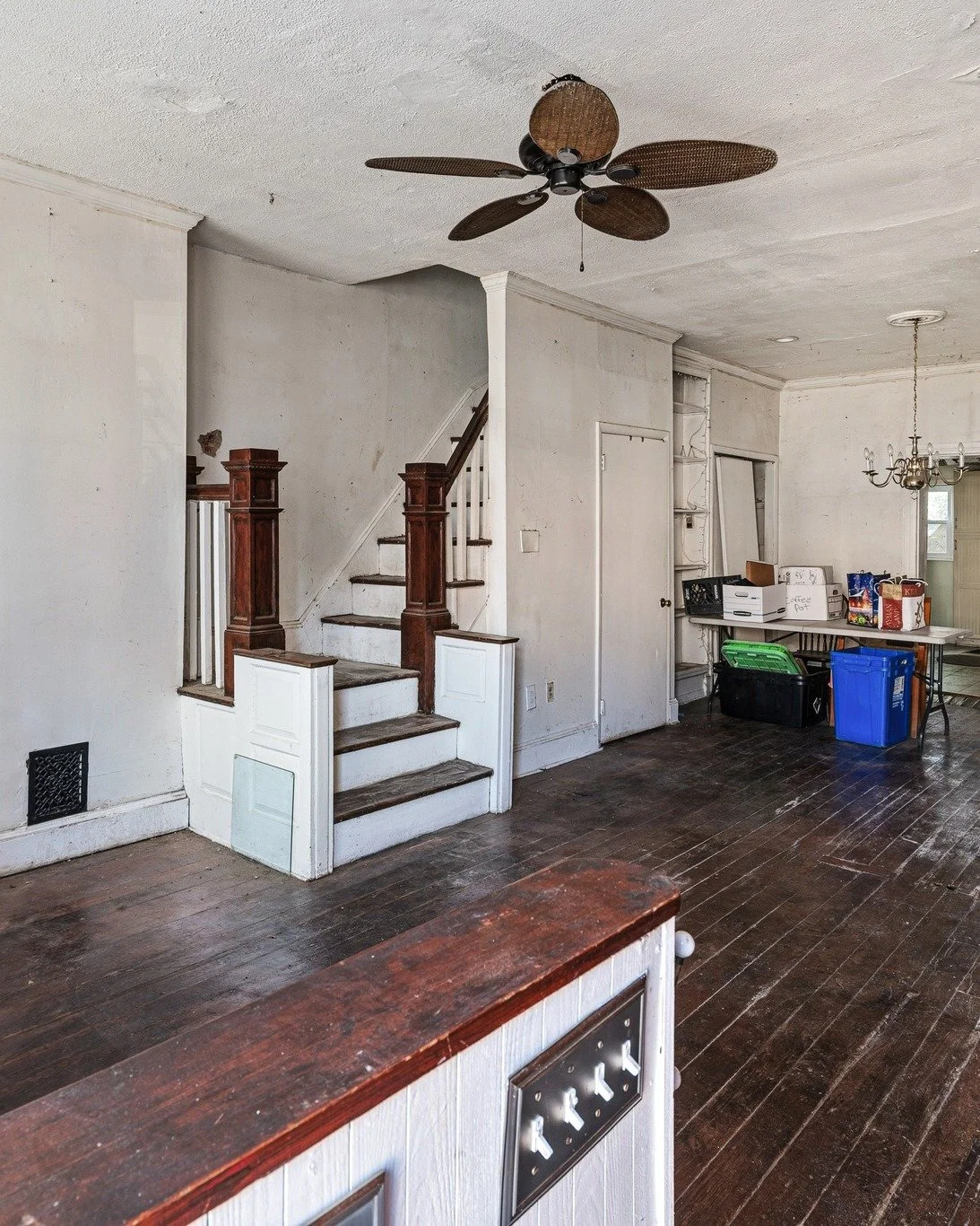 We're not going to sugar coat it, this one needs some lovin'. Are you the one it's waiting for? An INCREDIBLE opportunity for someone who wants SPACE in the heart of Fishtown. Three parcels, one sale. A 1600 sqft home that currently has 4 beds and 1 