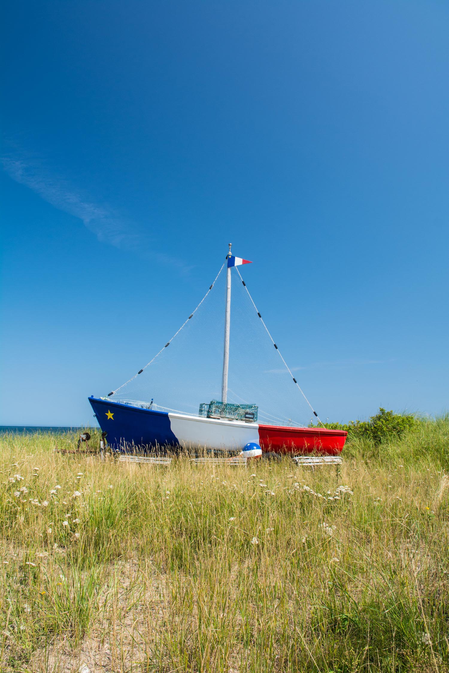 Acadian Flag Boat