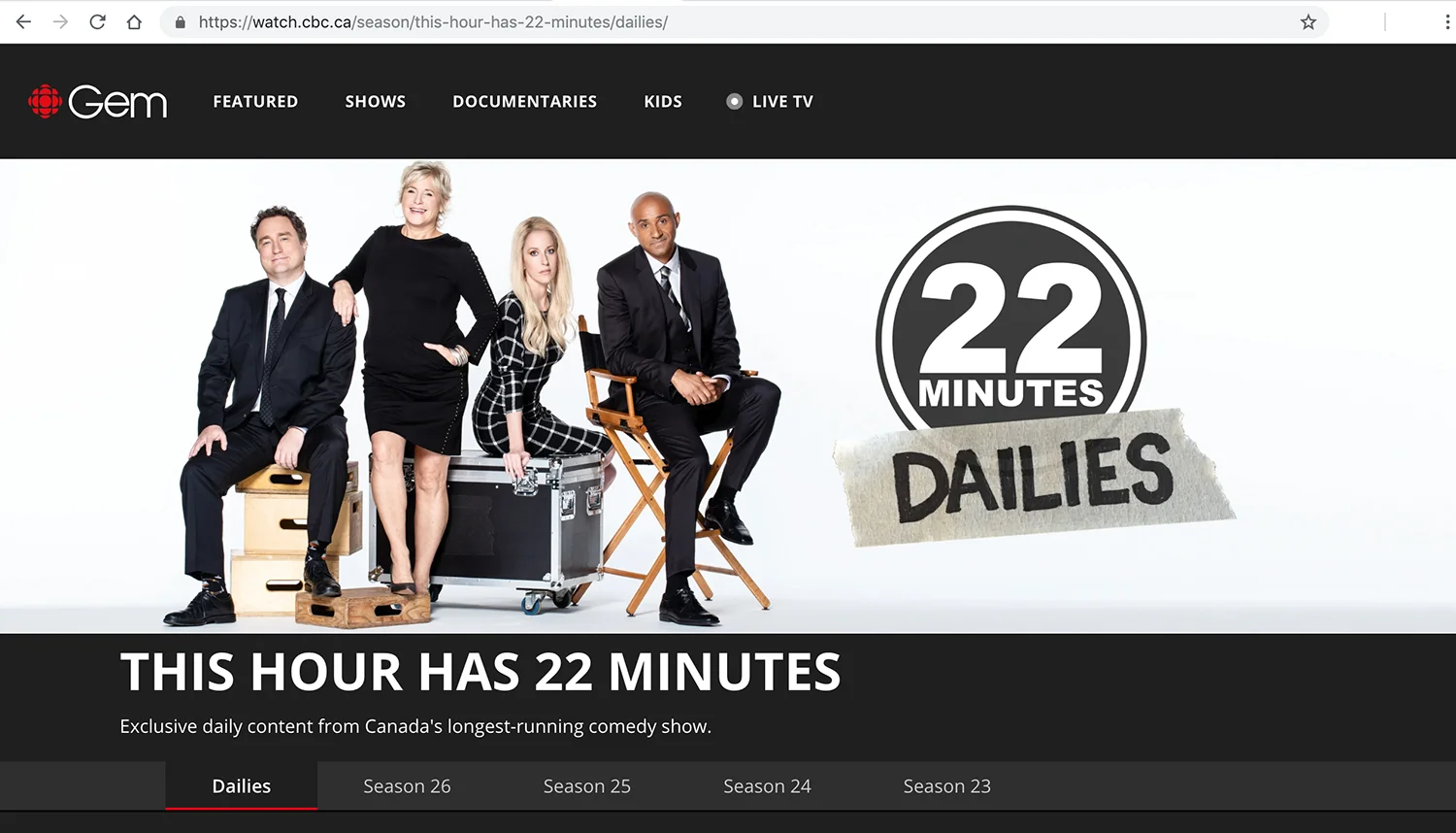 This Hour Has 22 Minutes - Season 26 cast