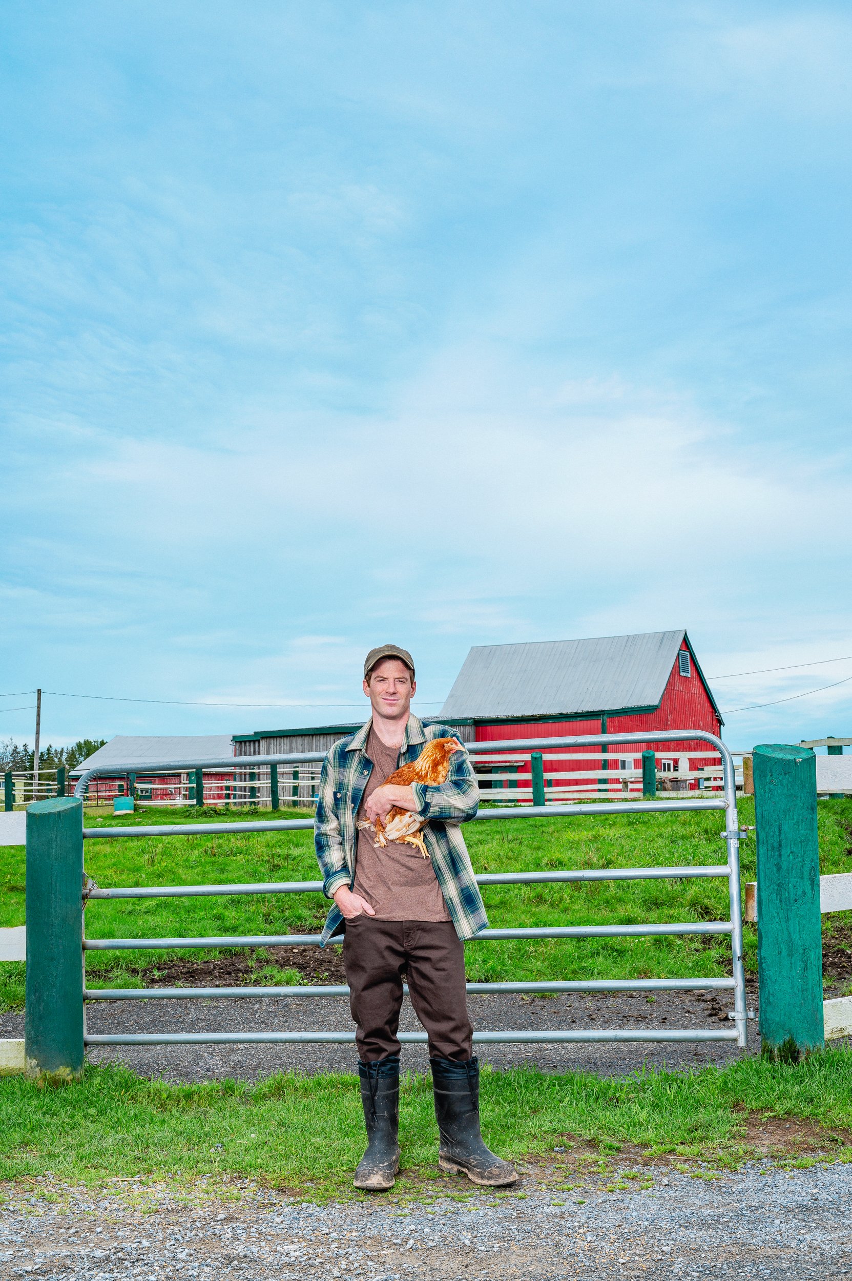 Cossette / UNI Financial Cooperative - Farm with Large Fields & Farmer